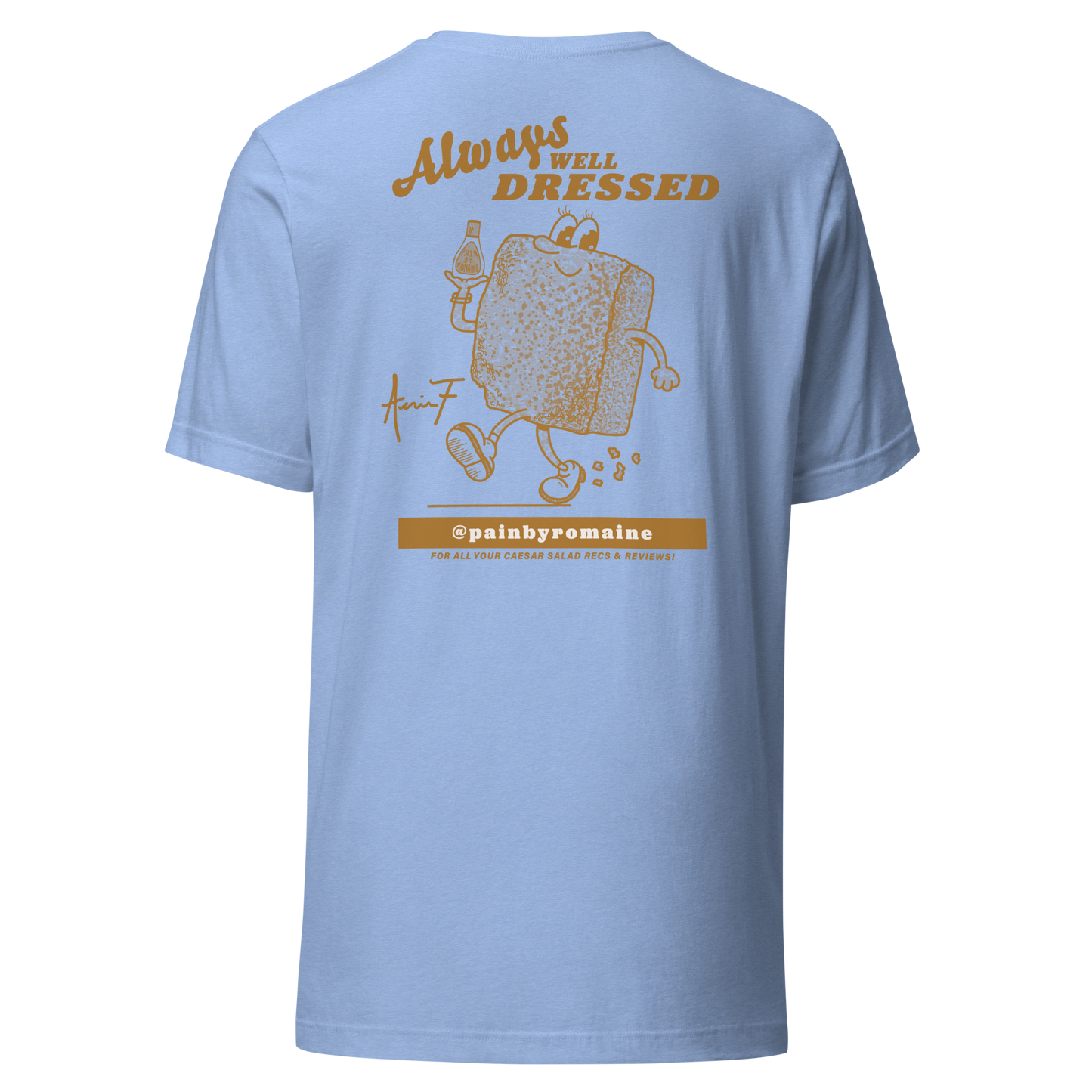 Walking Crouton Tee - Summer Pastel Drop