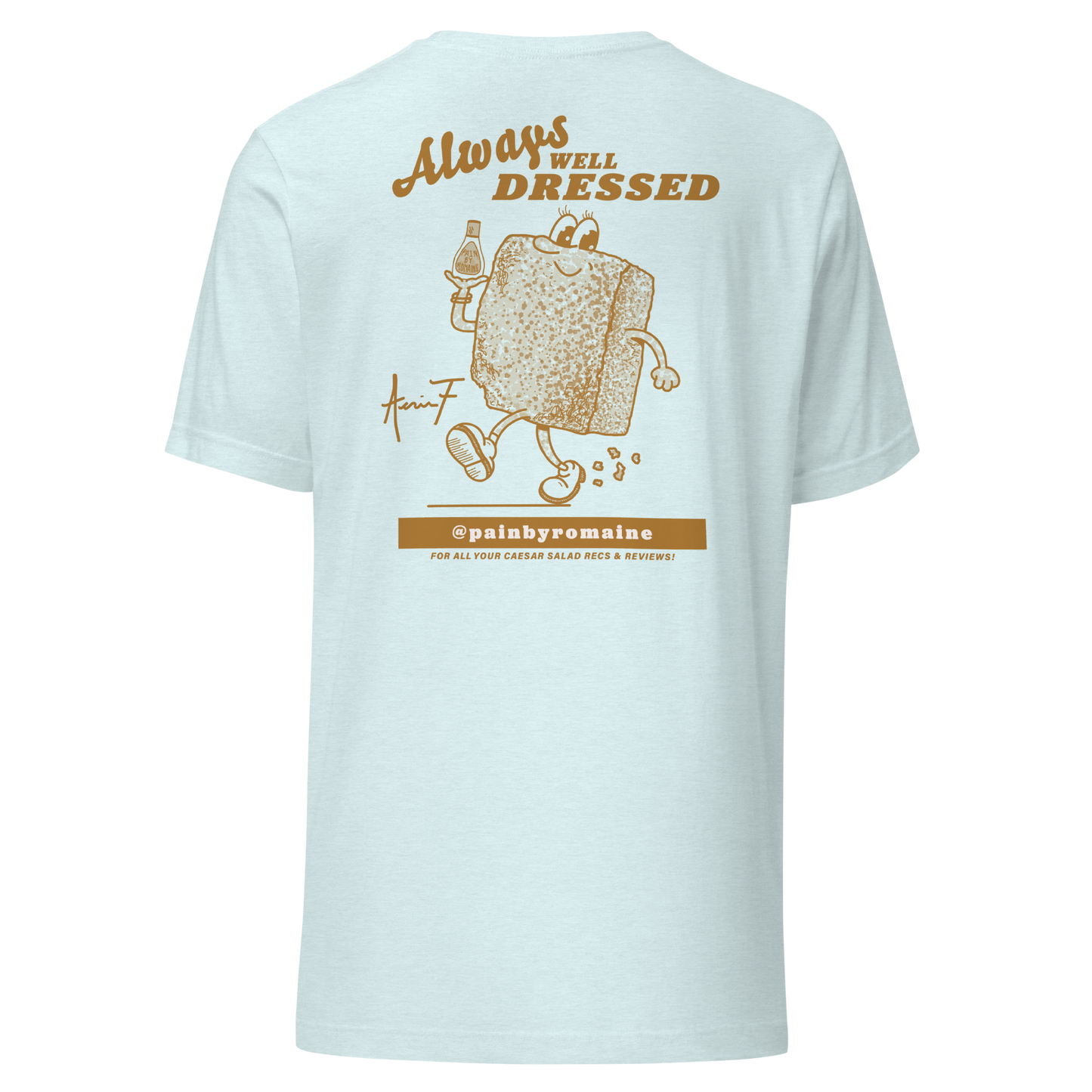 Walking Crouton Tee - Summer Pastel Drop