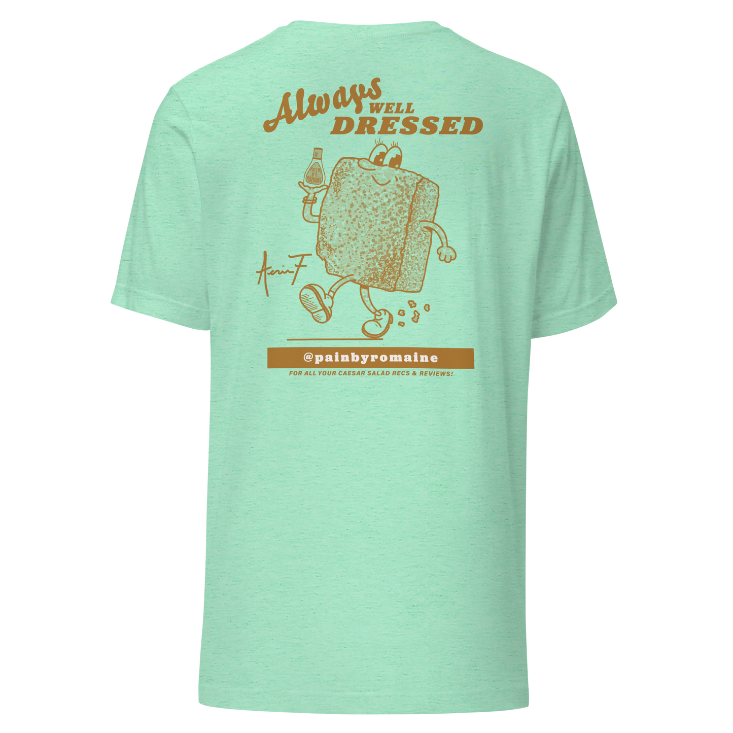 Walking Crouton Tee - Summer Pastel Drop