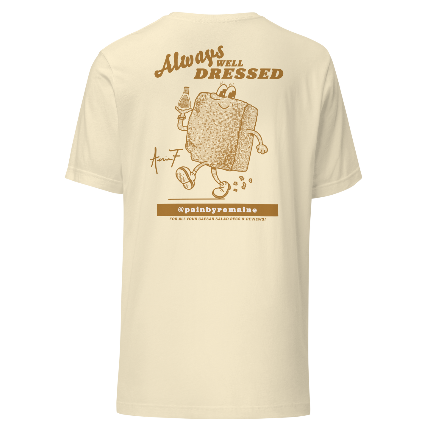 Walking Crouton Tee - Summer Pastel Drop