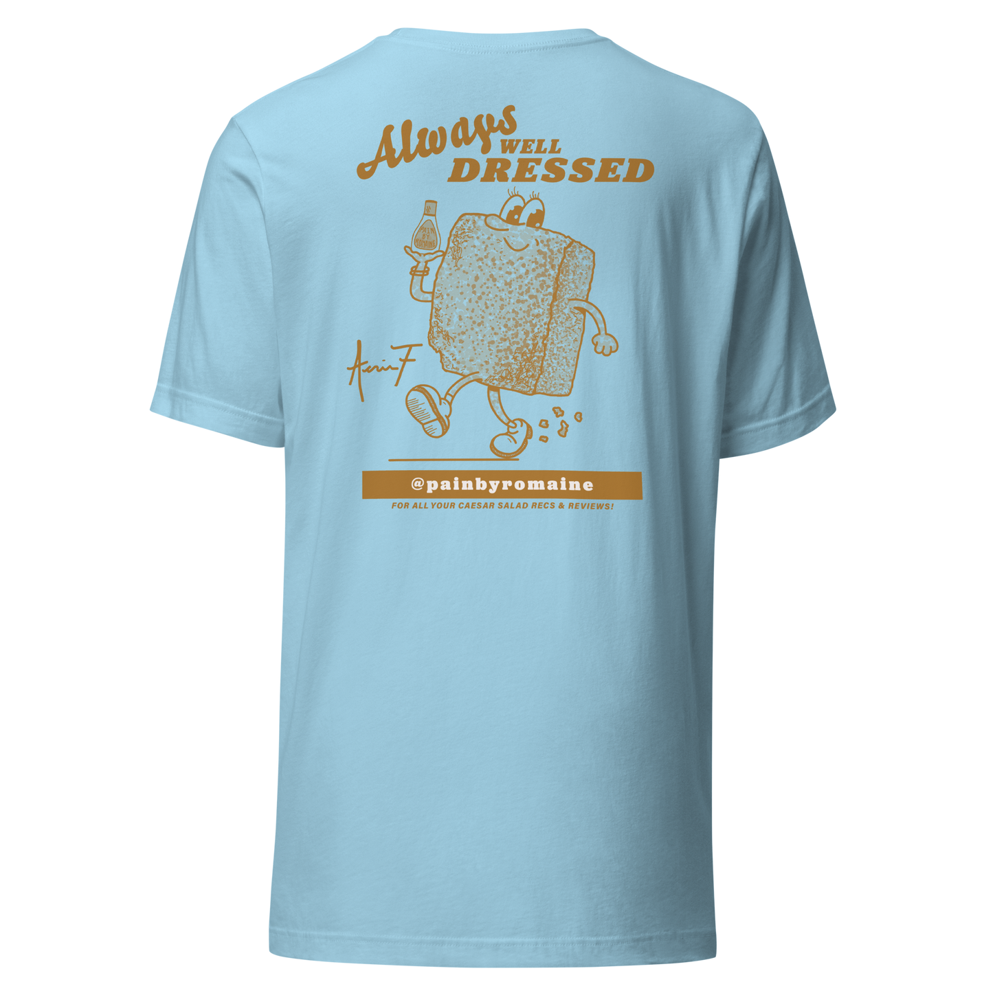 Walking Crouton Tee - Summer Pastel Drop