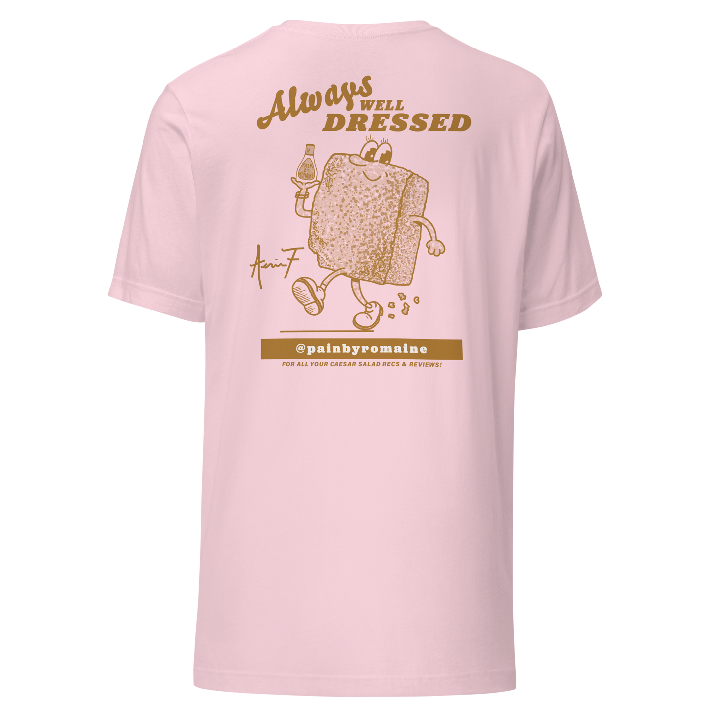 Walking Crouton Tee - Summer Pastel Drop